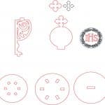Cáliz 3D - Vector SVG DXF para CNC Router y Laser CO2 - Descargable gratis | Stanser