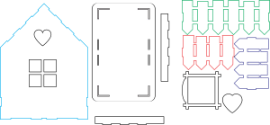 Casa con cerca