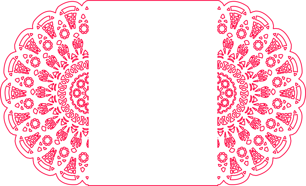 Centro de mesa — vector para corte CNC
