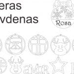 Esferas navideñas 5 - Vector descarganle para corte CNC y grabado laser gratis | Stanser
