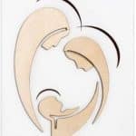 Imagen de la sagrada familia - Vector SVG DXF para CNC Router y Laser CO2 - Descargable gratis | Stanser