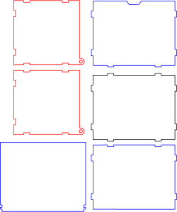 Caja rectangular