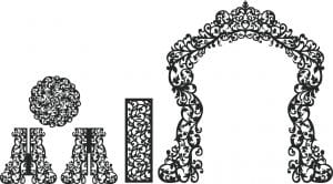 Arco para ceremonia «Boda»
