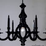 Candelabro negro - Vector SVG DXF para CNC Router y Laser CO2 - Descargable gratis | Stanser