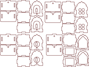 Casitas navideñas