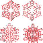 Galería de copos de nieve 6 - Vector descarganle para corte CNC y grabado laser gratis | Stanser