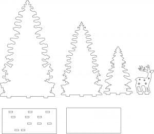 Paisaje navideño