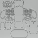 Caja "Búho" - Vector SVG DXF para CNC Router y Laser CO2 - Descargable gratis | Stanser