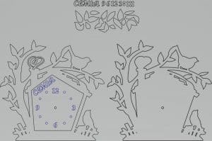 Reloj «Casa de pájaros»