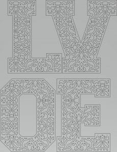 Letras LOVE