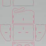 Caja de gato - Vector SVG DXF para CNC Router y Laser CO2 - Descargable gratis | Stanser