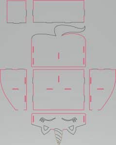 Caja de unicornio