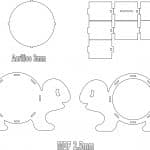Tortuga - Vector descarganle para corte CNC y grabado laser gratis | Stanser