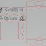 Charola "Te quiero" - Vector SVG DXF para CNC Router y Laser CO2 - Descargable gratis | Stanser