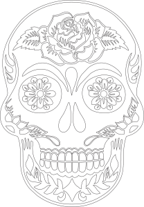Calavera «Rosa»