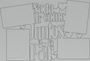 Portarretratos «Ir juntos»