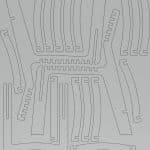 Silla tridimensional - Vector descarganle para corte CNC y grabado laser gratis | Stanser