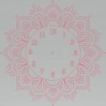 Reloj Mandala - Vector SVG DXF para Laser CO2 - Descargable gratis | Stanser
