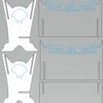 Cuna 2 - Vector descarganle para corte CNC y grabado laser gratis | Stanser
