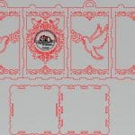Caja "Palomas" - Vector SVG DXF para CNC Router y Laser CO2 - Descargable gratis | Stanser