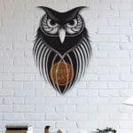 Búho de pared - Vector descarganle para corte CNC y grabado laser gratis | Stanser