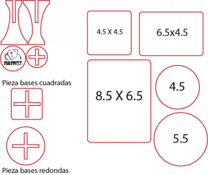 Bases para sellos