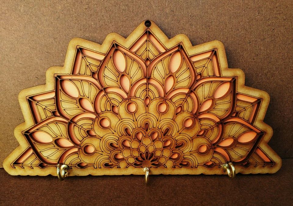 Llavero de pared «Mandala»