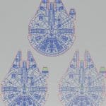 Naves espaciales - Vector descarganle para corte CNC y grabado laser gratis | Stanser
