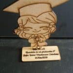 Souvenir de graduación (Niña) - Vector descarganle para corte CNC y grabado laser gratis | Stanser