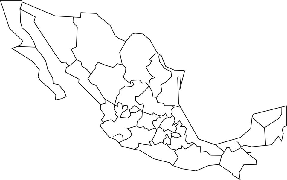 Mapa de México - Stanser.