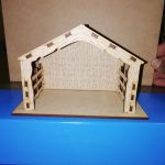 Casa para nacimiento - Vector descarganle para corte CNC y grabado laser gratis | Stanser
