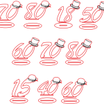 Décadas con base - Vector descarganle para corte CNC y grabado laser gratis | Stanser