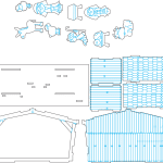 Portal armable con nacimiento - Vector descarganle para corte CNC y grabado laser gratis | Stanser