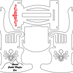 Silla mecedora armable - Vector descarganle para corte CNC y grabado laser gratis | Stanser