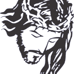 Rostro de Cristo - Vector SVG DXF para CNC Router y Laser CO2 - Descargable gratis | Stanser