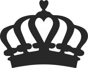 Corona de corazón