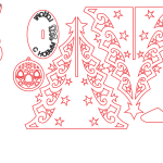 Diseños de pinos y números con carita - Vector descarganle para corte CNC y grabado laser gratis | Stanser