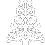 Pino para decoración - Vector descarganle para corte CNC y grabado laser gratis | Stanser