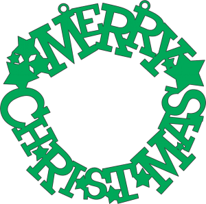 Corona «Merry Christmas»