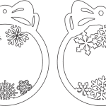 Esferas de copos de nieve - Vector descarganle para corte CNC y grabado laser gratis | Stanser