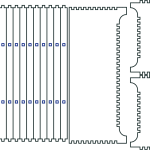 Cofre con bisagras vivas - Vector SVG DXF para CNC Router y Laser CO2 - Descargable gratis | Stanser