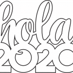 Hola 2020 - Vector descarganle para corte CNC y grabado laser gratis | Stanser
