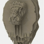 Cabeza de león 3D - Vector descarganle para corte CNC y grabado laser gratis | Stanser