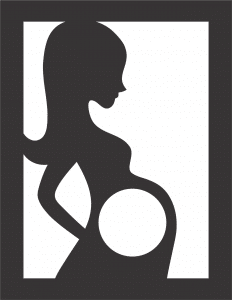 Portarretrato de mujer embarazada 2