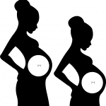 Figuras de mujeres embarazadas para foto - Vector descarganle para corte CNC y grabado laser gratis | Stanser
