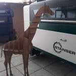 Jirafa Librero o Repisa - Vector descarganle para corte CNC y grabado laser gratis | Stanser
