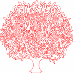 Árbol de Padre Nuestro - Vector SVG DXF para CNC Router y Laser CO2 - Descargable gratis | Stanser