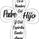 Cruz de la trinidad - Vector SVG DXF para CNC Router y Laser CO2 - Descargable gratis | Stanser