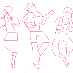 Grupo musical de Haitianos - Vector SVG DXF para CNC Router y Laser CO2 - Descargable gratis | Stanser