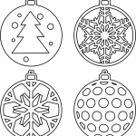 Cuarteto de esferas bidimensionales - Vector descarganle para corte CNC y grabado laser gratis | Stanser